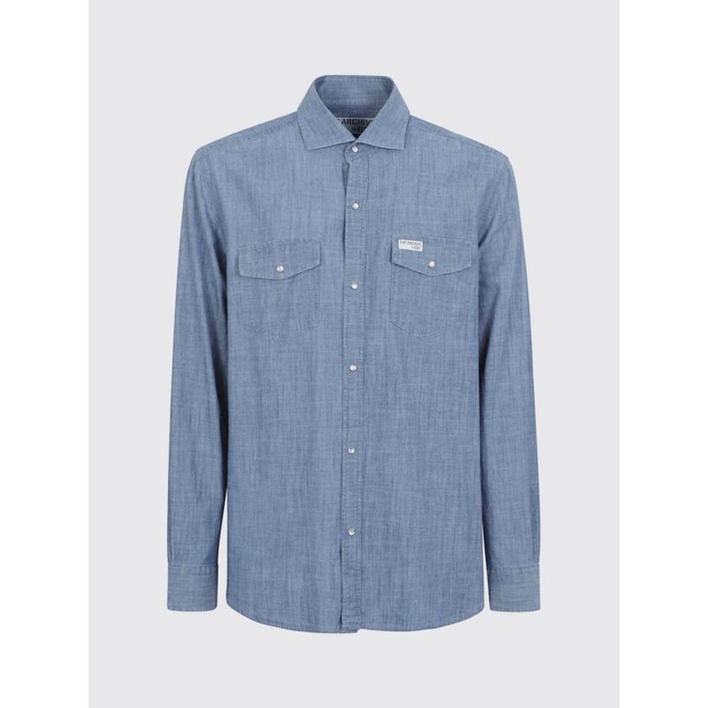Fay Shirt Men Blue - Picture 2 of 3